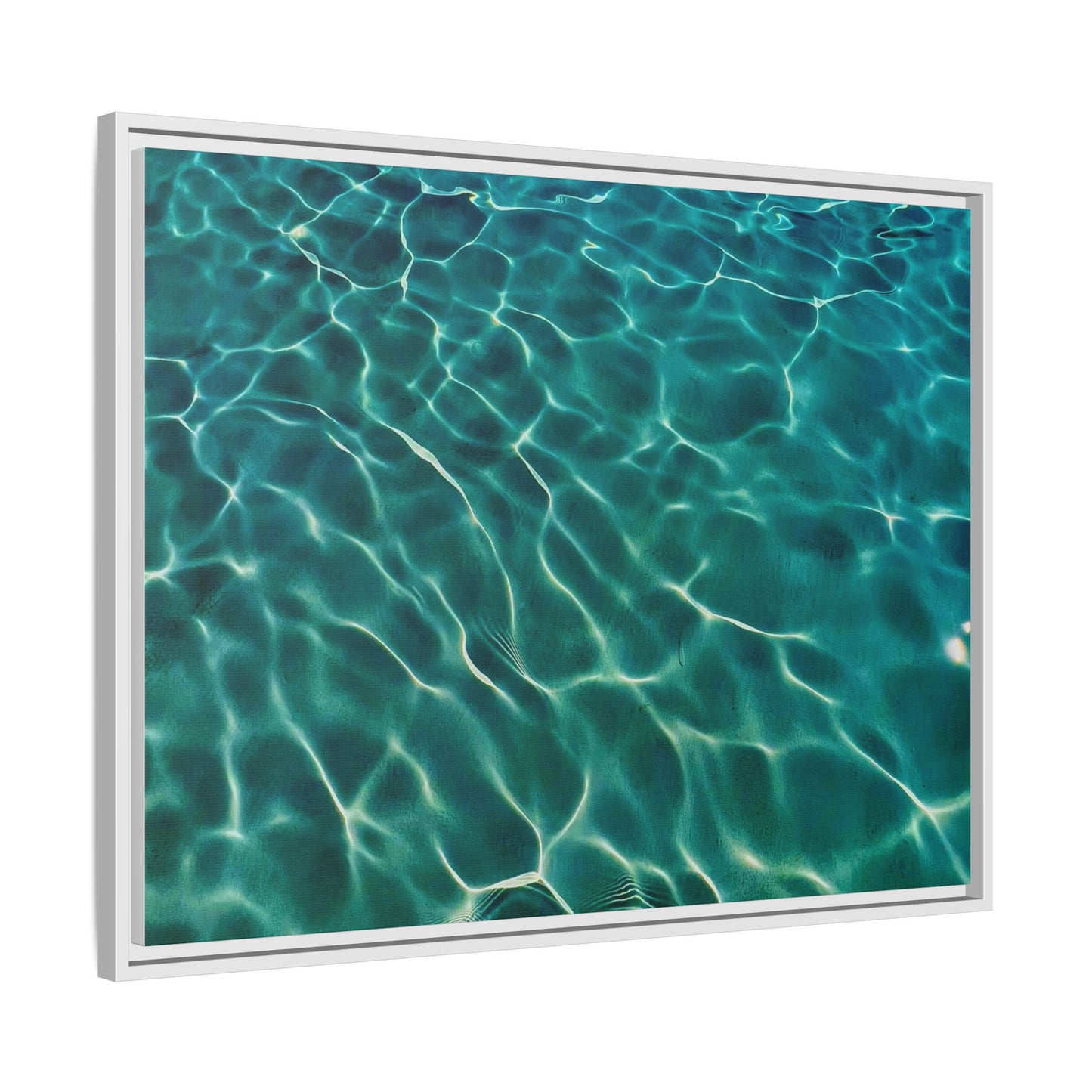 Tranquil Waters Framed Canvas Art