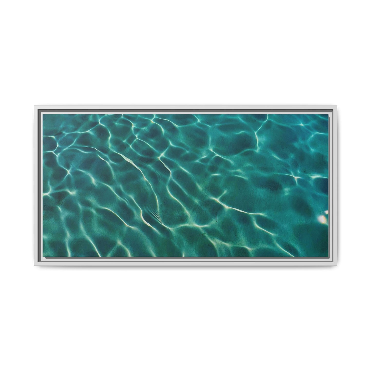 Tranquil Waters Framed Canvas Art