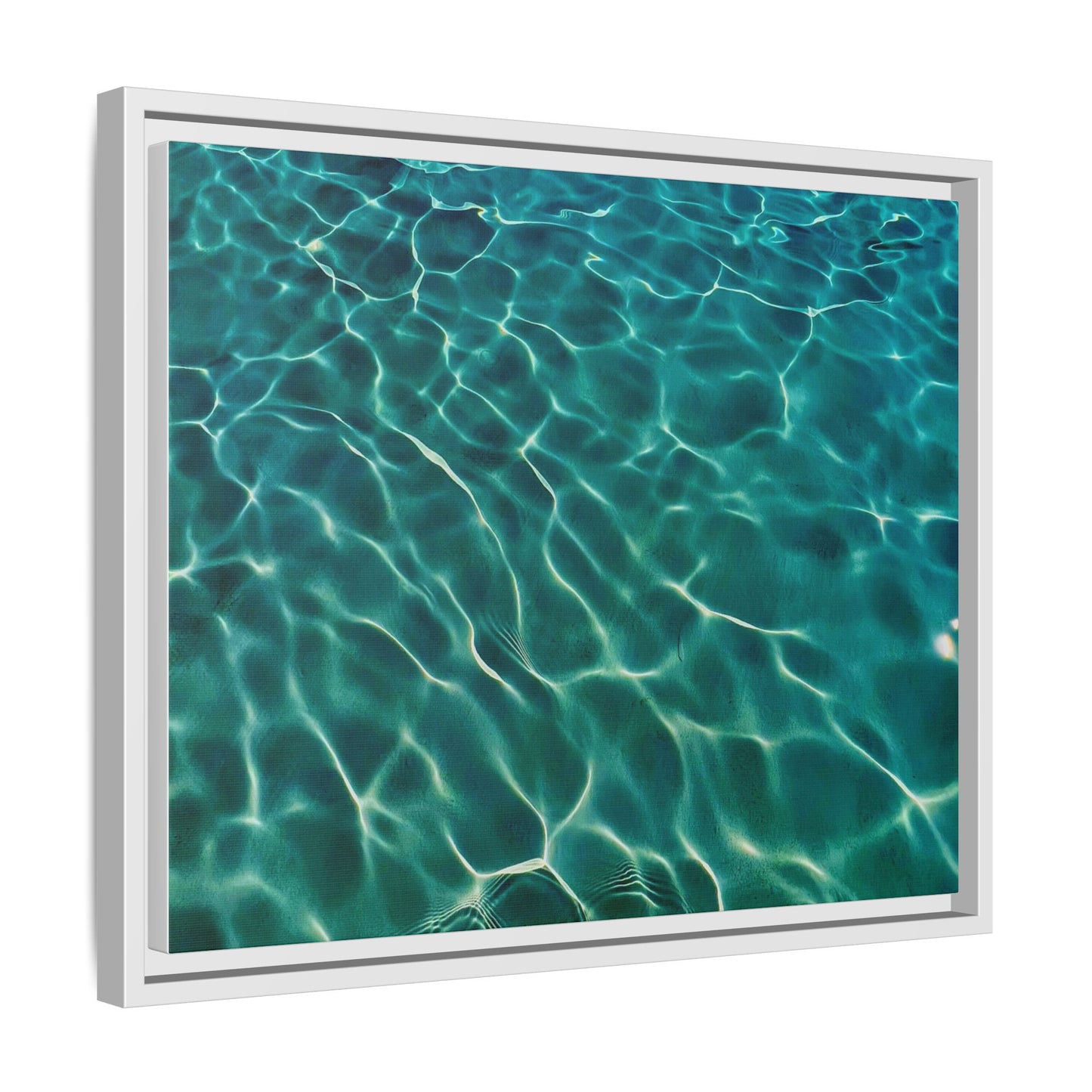 Tranquil Waters Framed Canvas Art