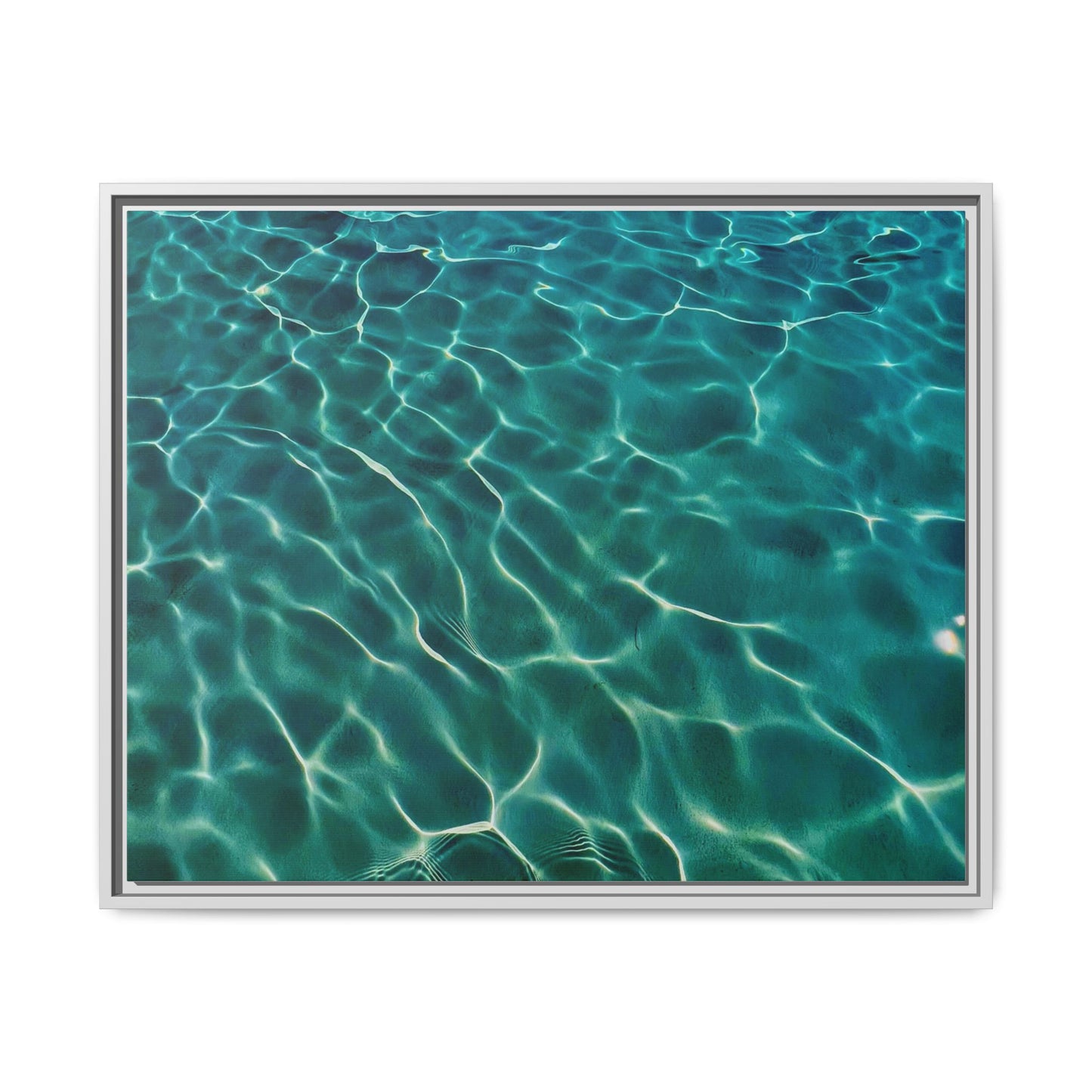 Tranquil Waters Framed Canvas Art