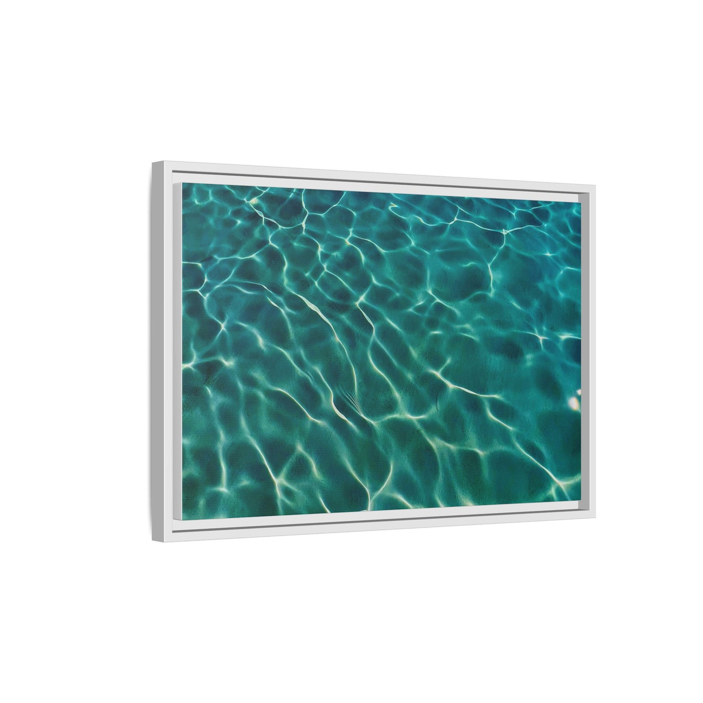 Tranquil Waters Framed Canvas Art