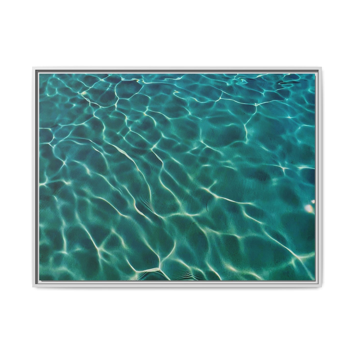 Tranquil Waters Framed Canvas Art