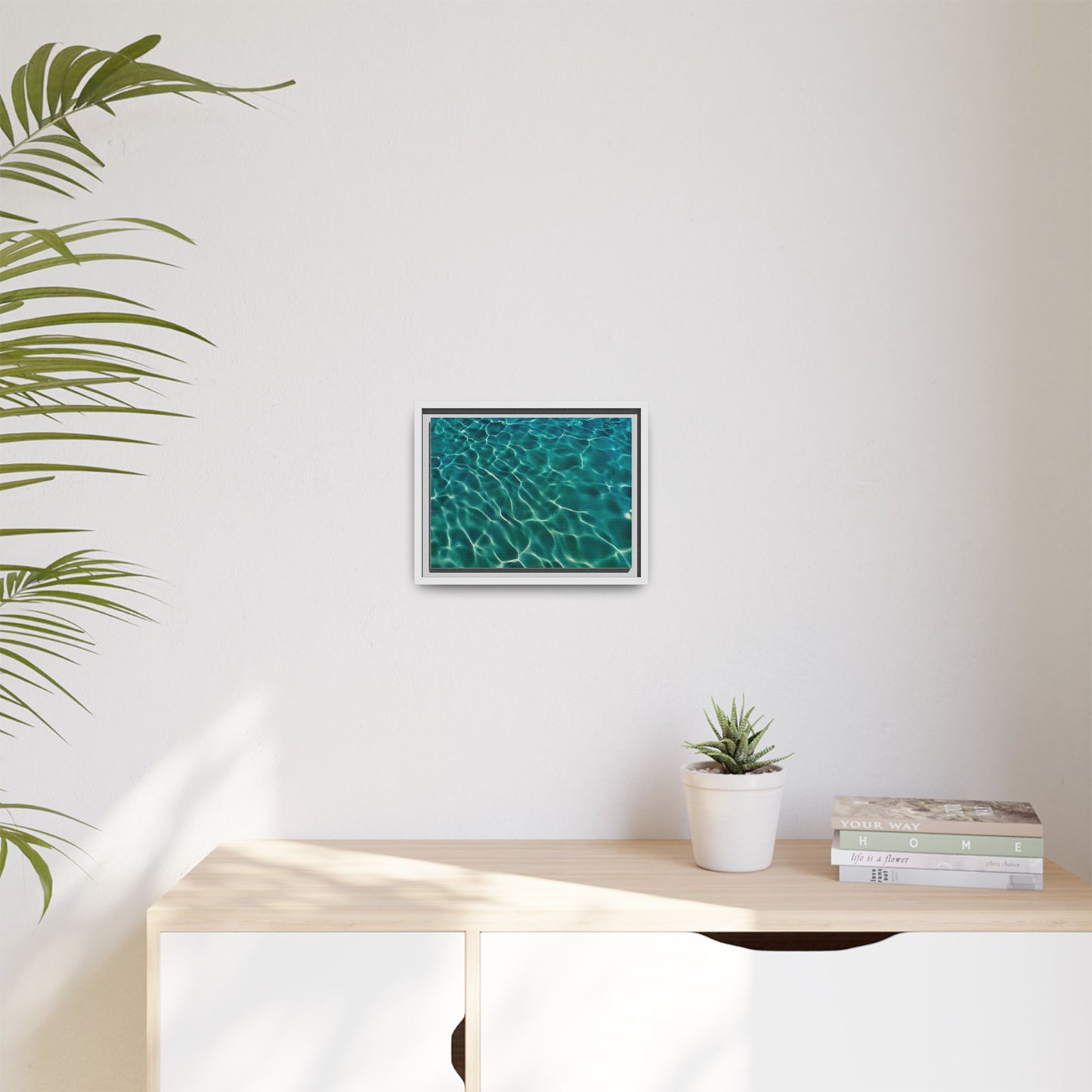Tranquil Waters Framed Canvas Art