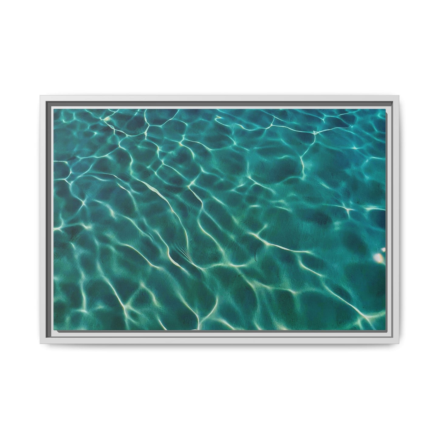 Tranquil Waters Framed Canvas Art