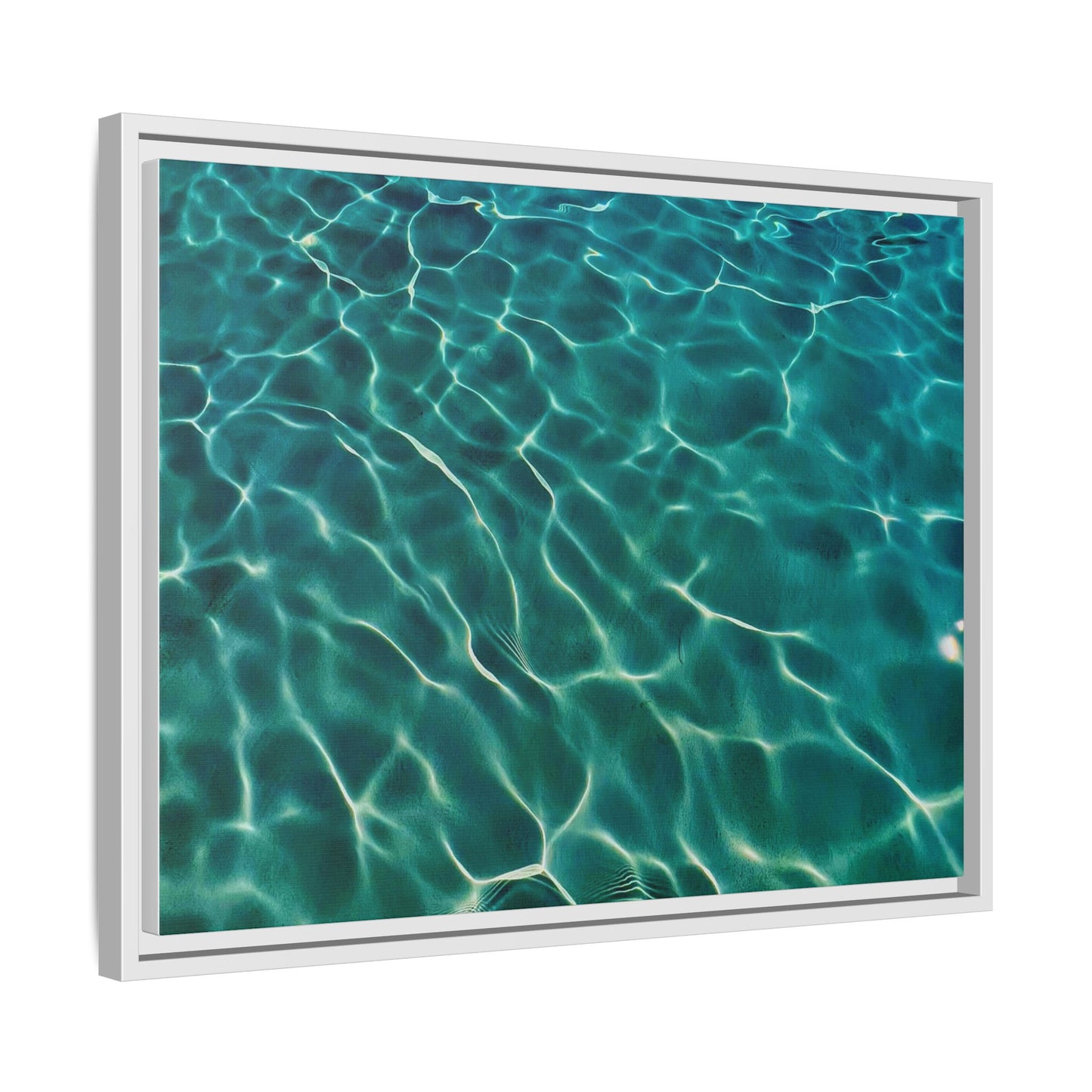 Tranquil Waters Framed Canvas Art