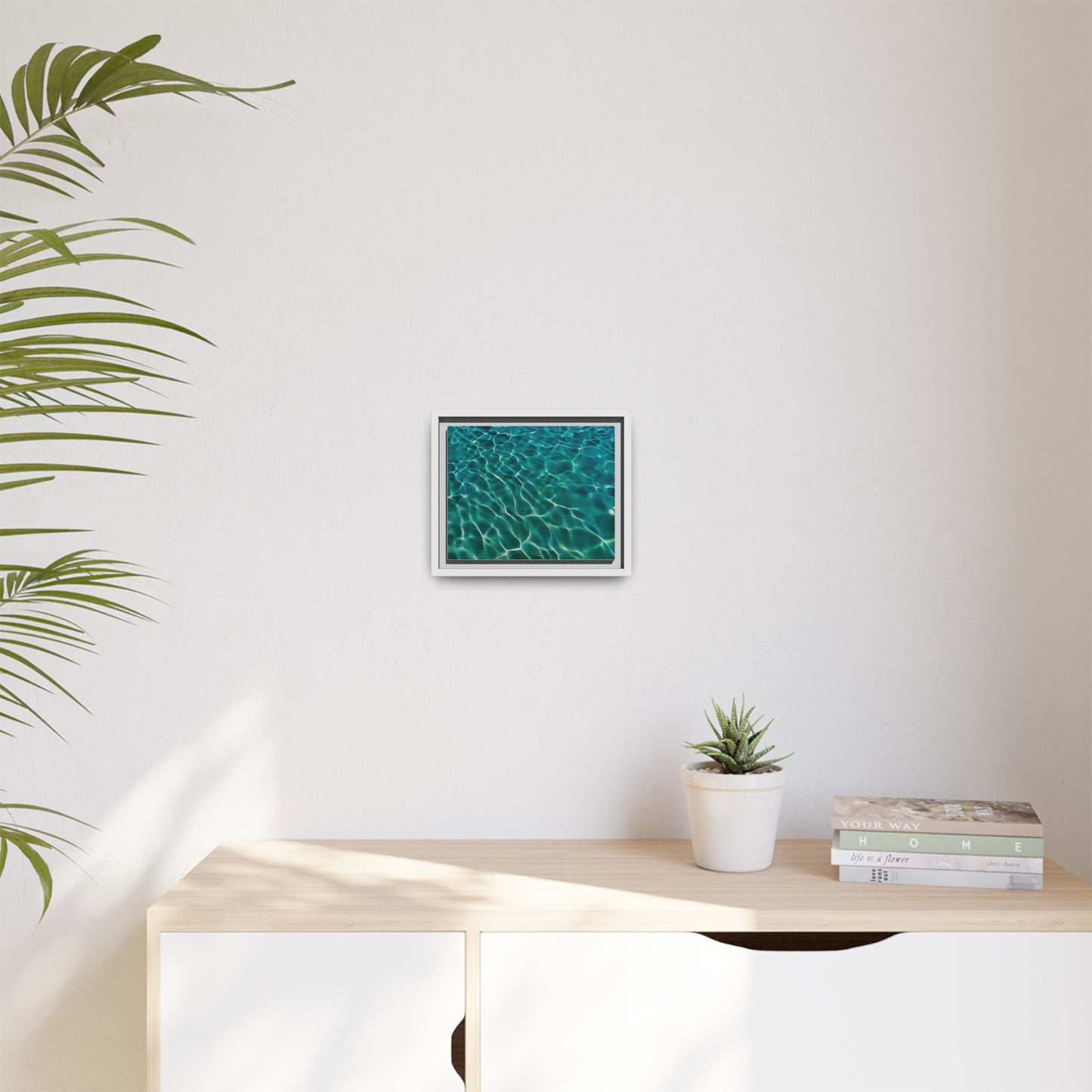 Tranquil Waters Framed Canvas Art