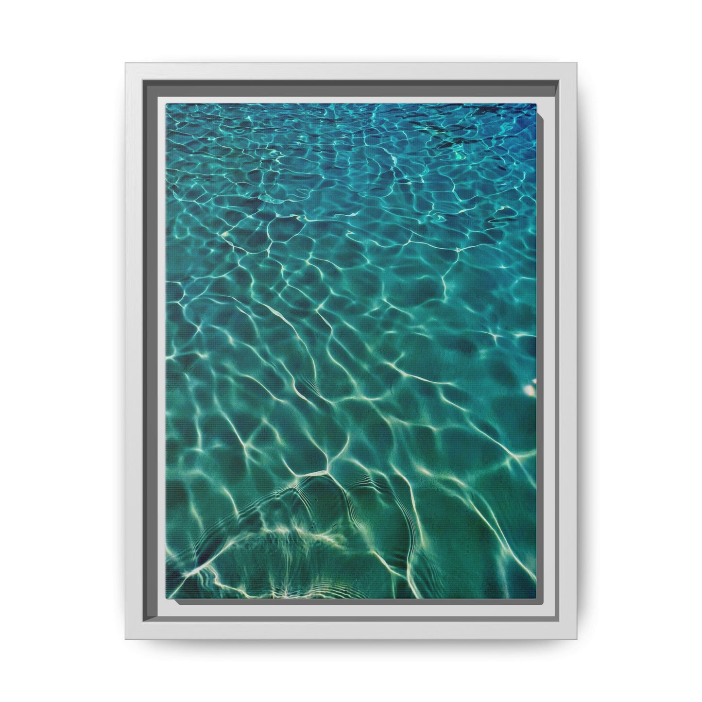 Tranquil Waters Framed Canvas Art