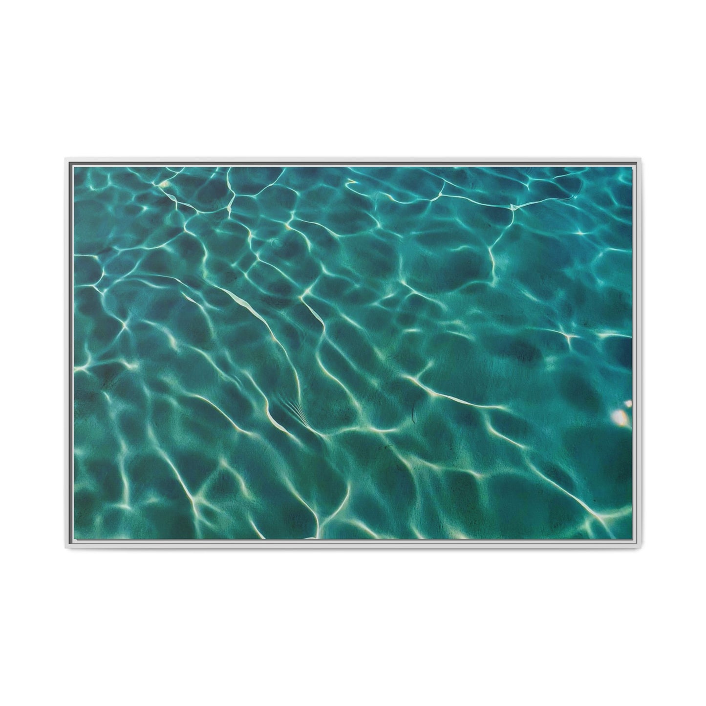 Tranquil Waters Framed Canvas Art