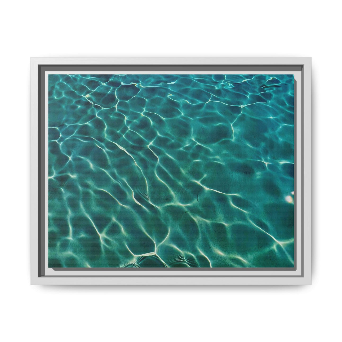 Tranquil Waters Framed Canvas Art