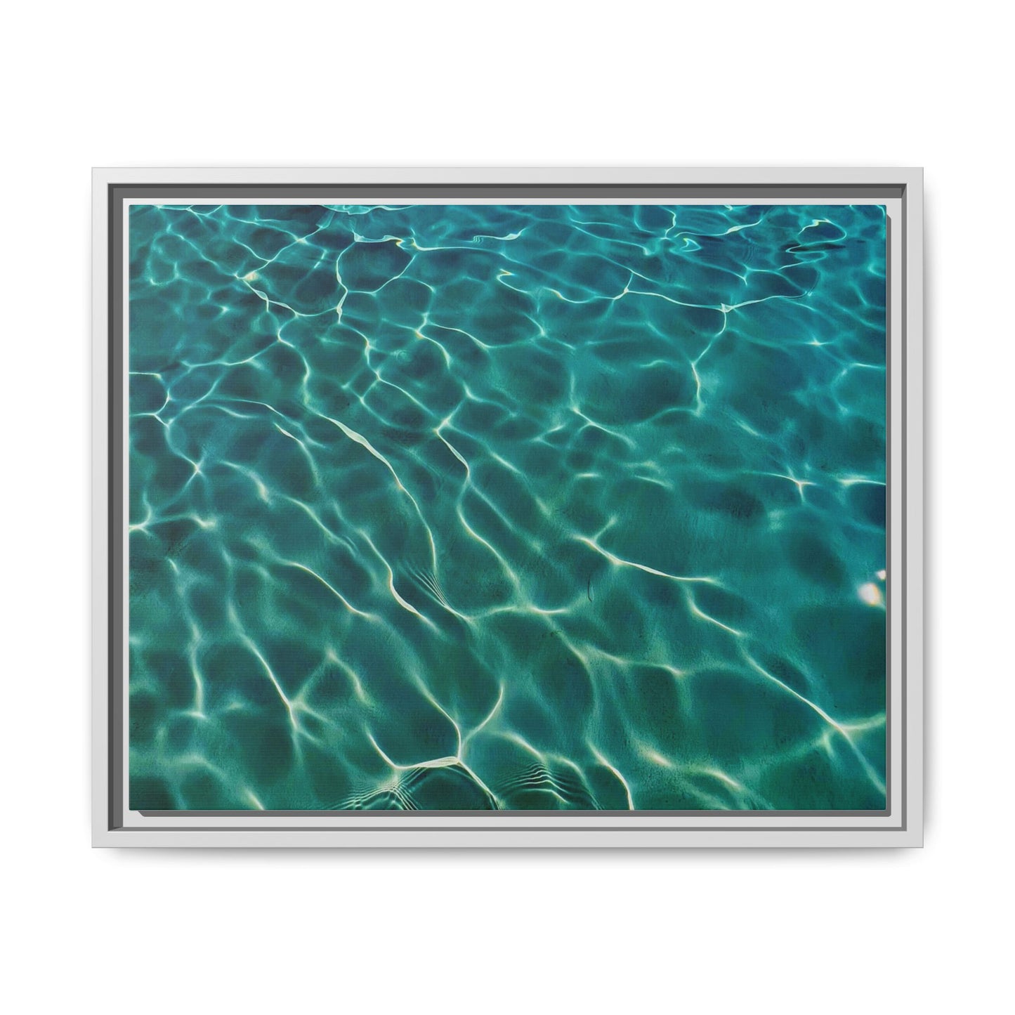 Tranquil Waters Framed Canvas Art