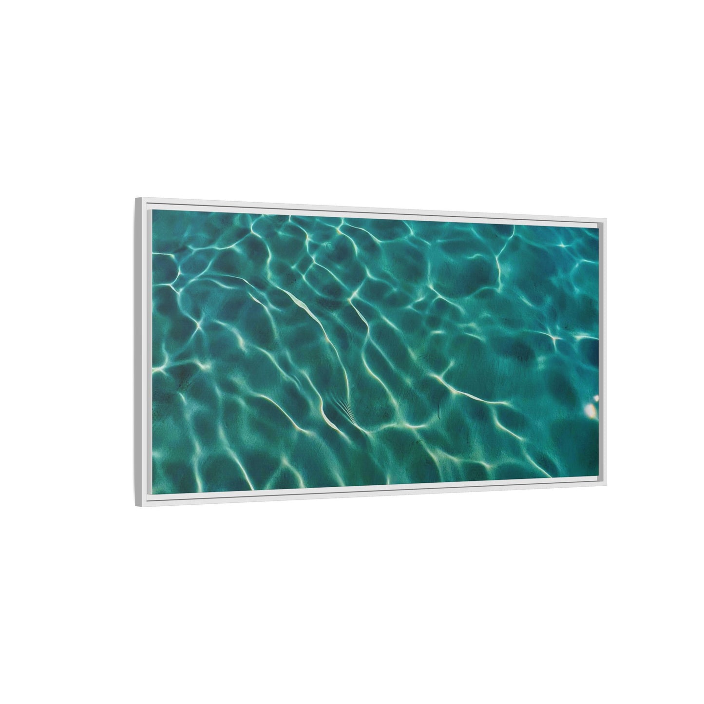 Tranquil Waters Framed Canvas Art