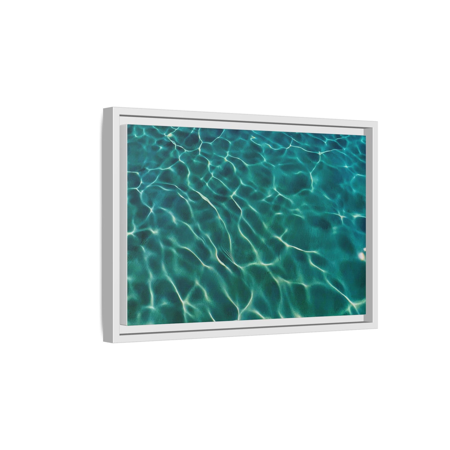Tranquil Waters Framed Canvas Art