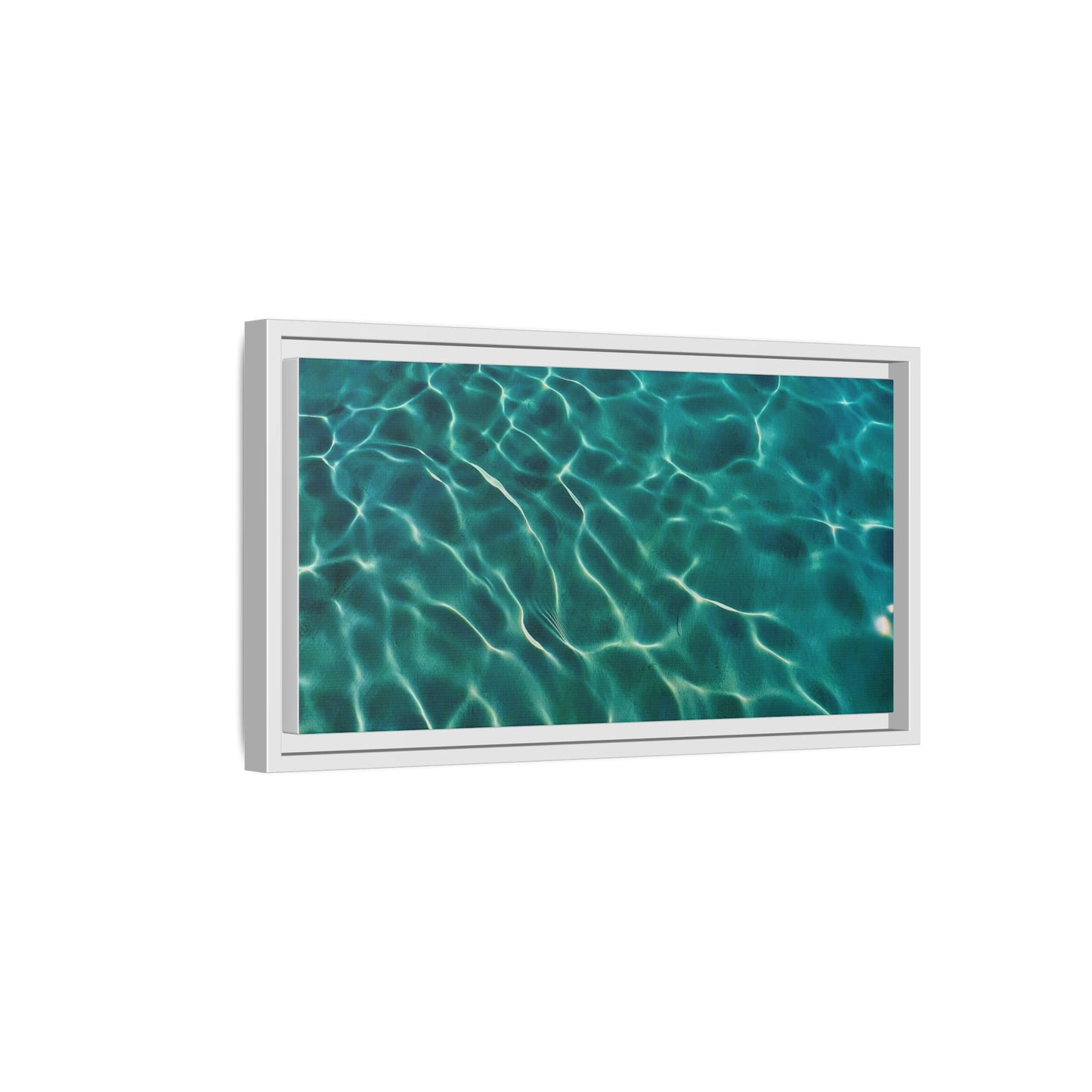 Tranquil Waters Framed Canvas Art