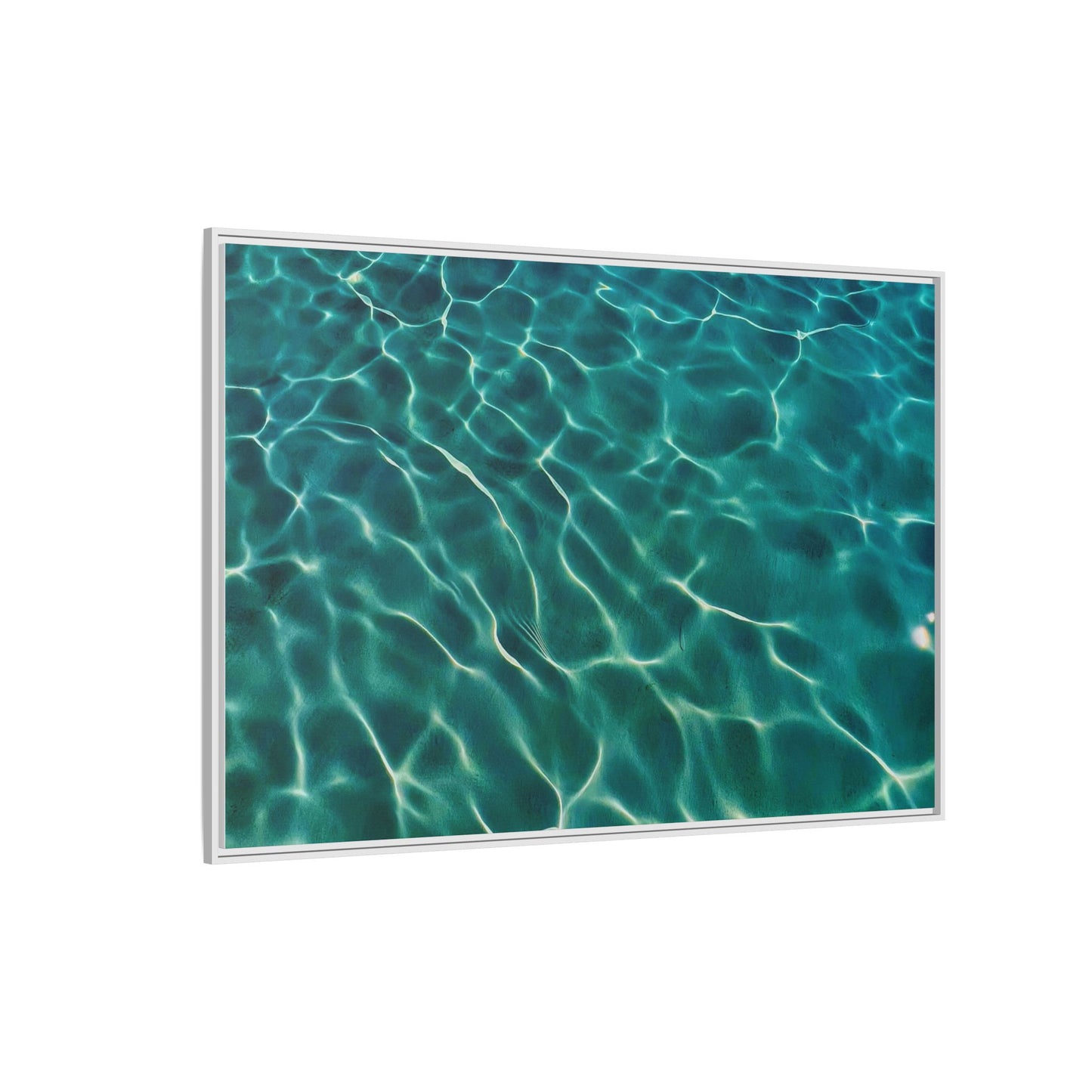 Tranquil Waters Framed Canvas Art
