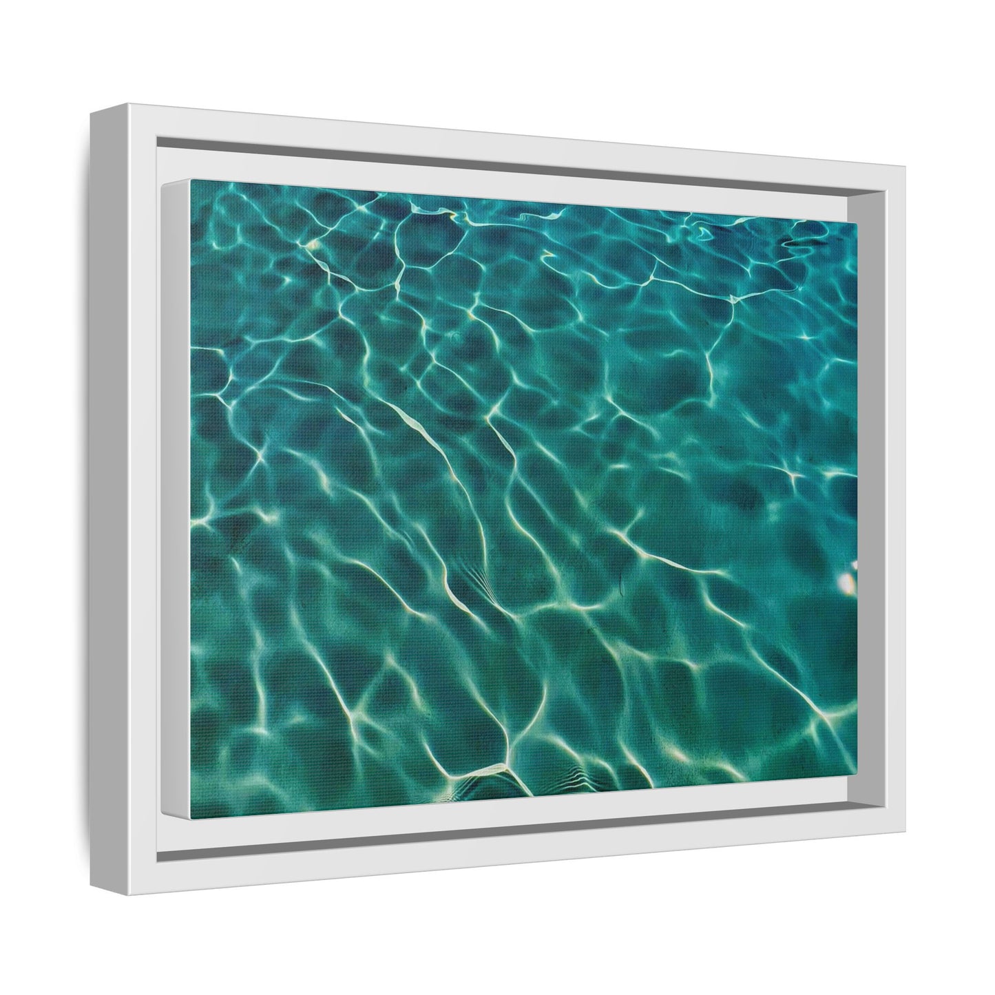 Tranquil Waters Framed Canvas Art