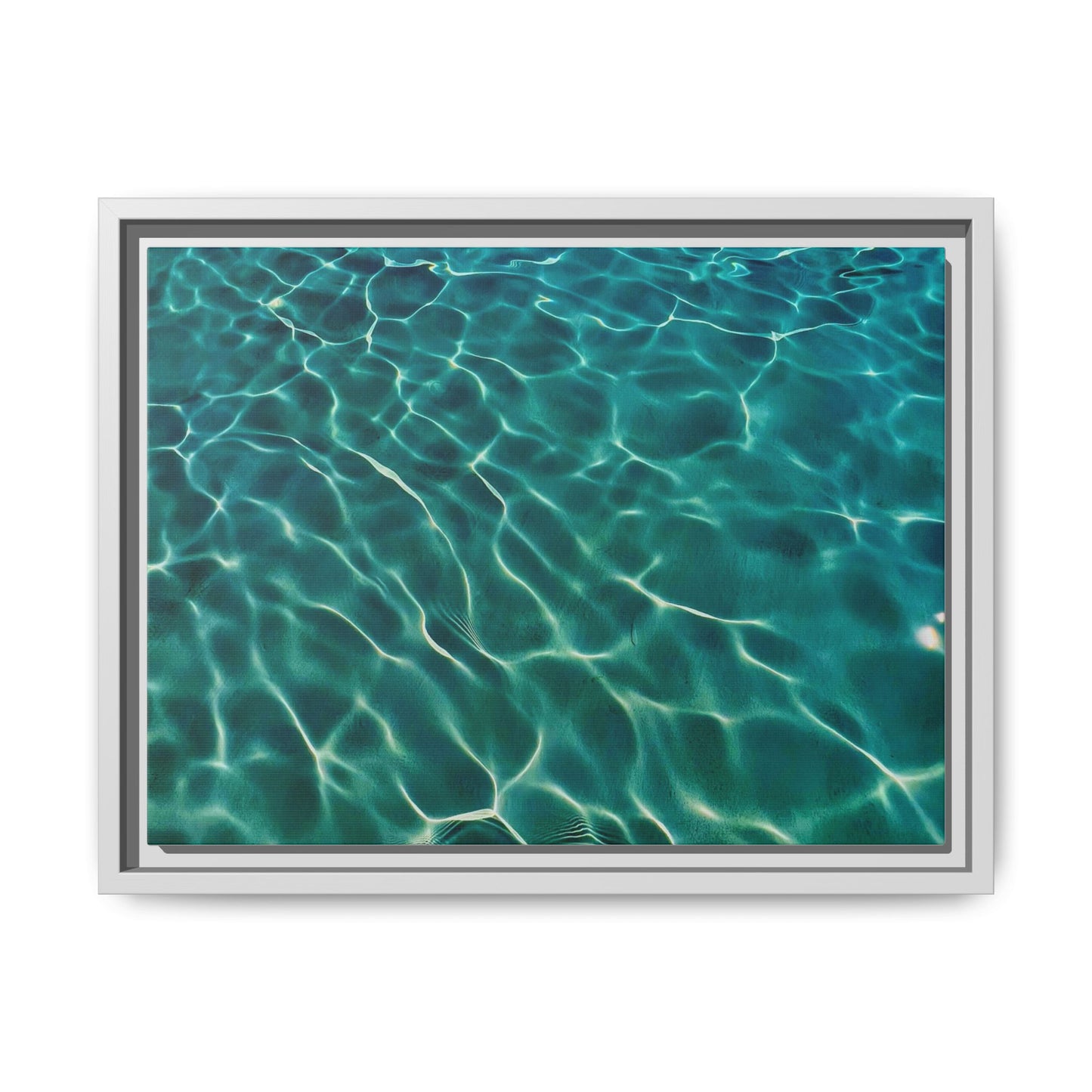 Tranquil Waters Framed Canvas Art