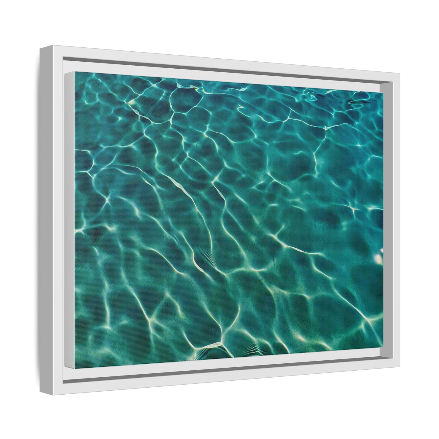 Tranquil Waters Framed Canvas Art
