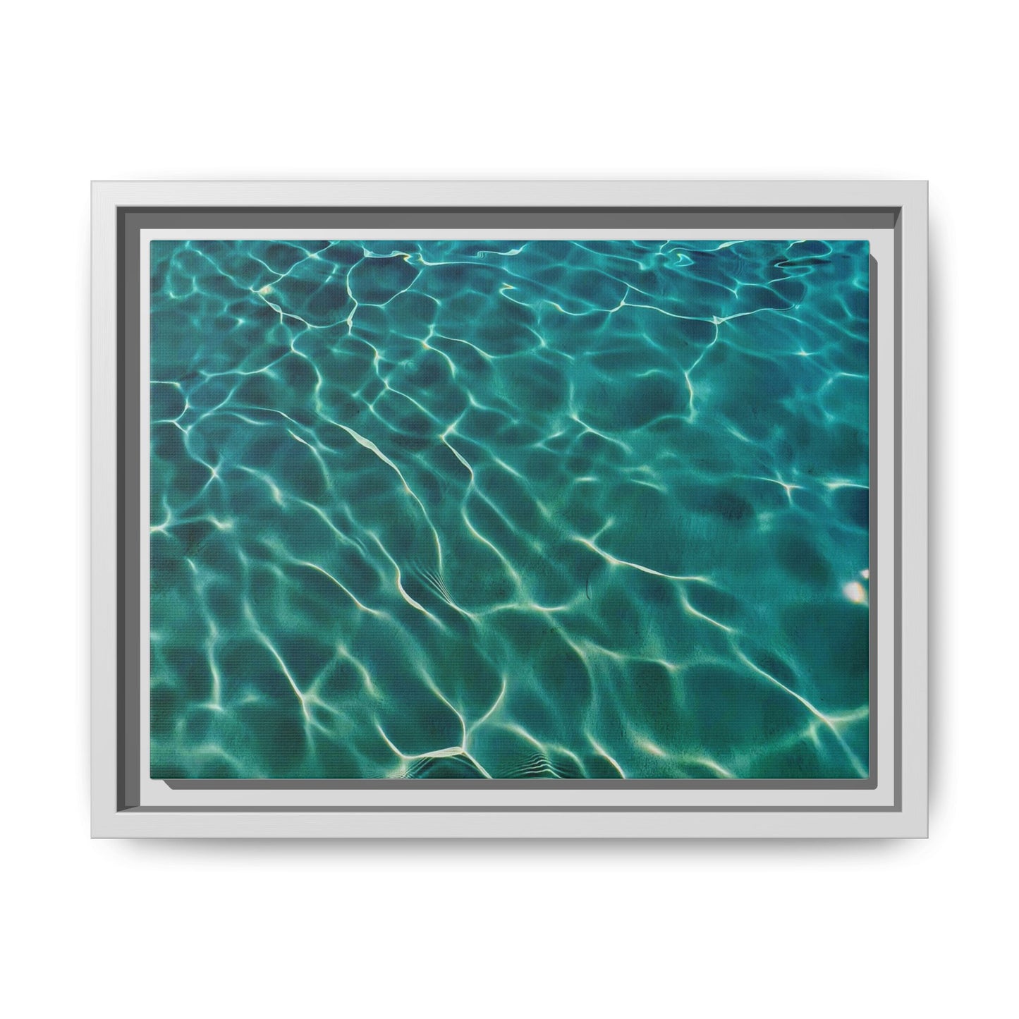 Tranquil Waters Framed Canvas Art