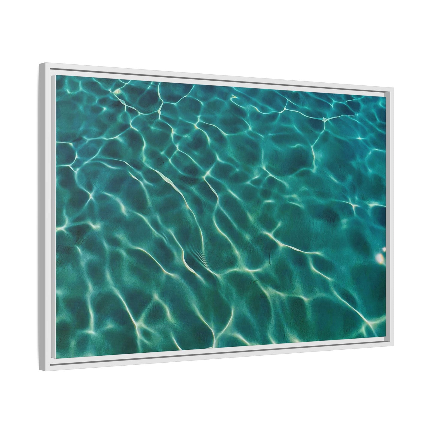 Tranquil Waters Framed Canvas Art