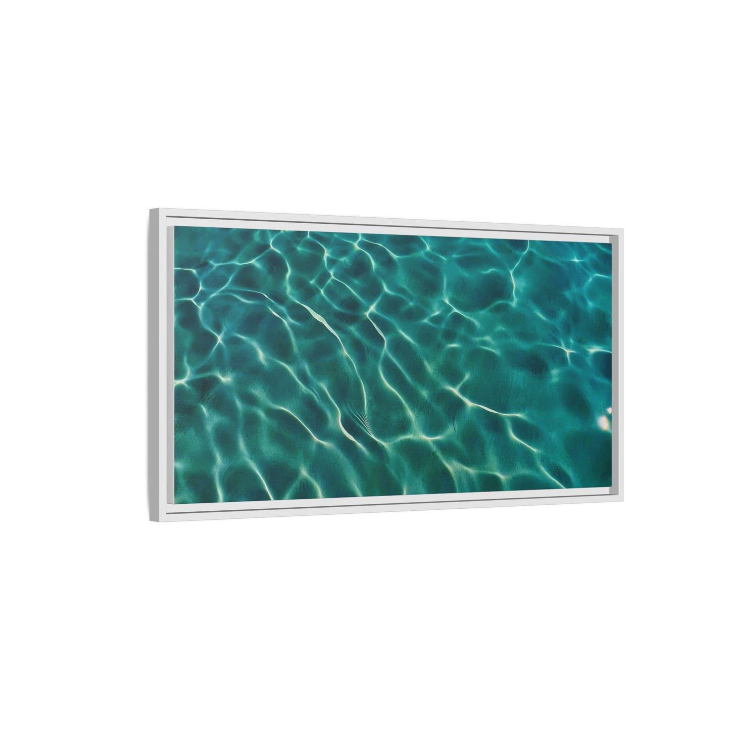 Tranquil Waters Framed Canvas Art