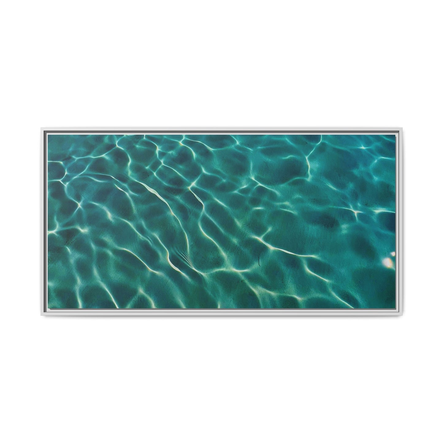 Tranquil Waters Framed Canvas Art