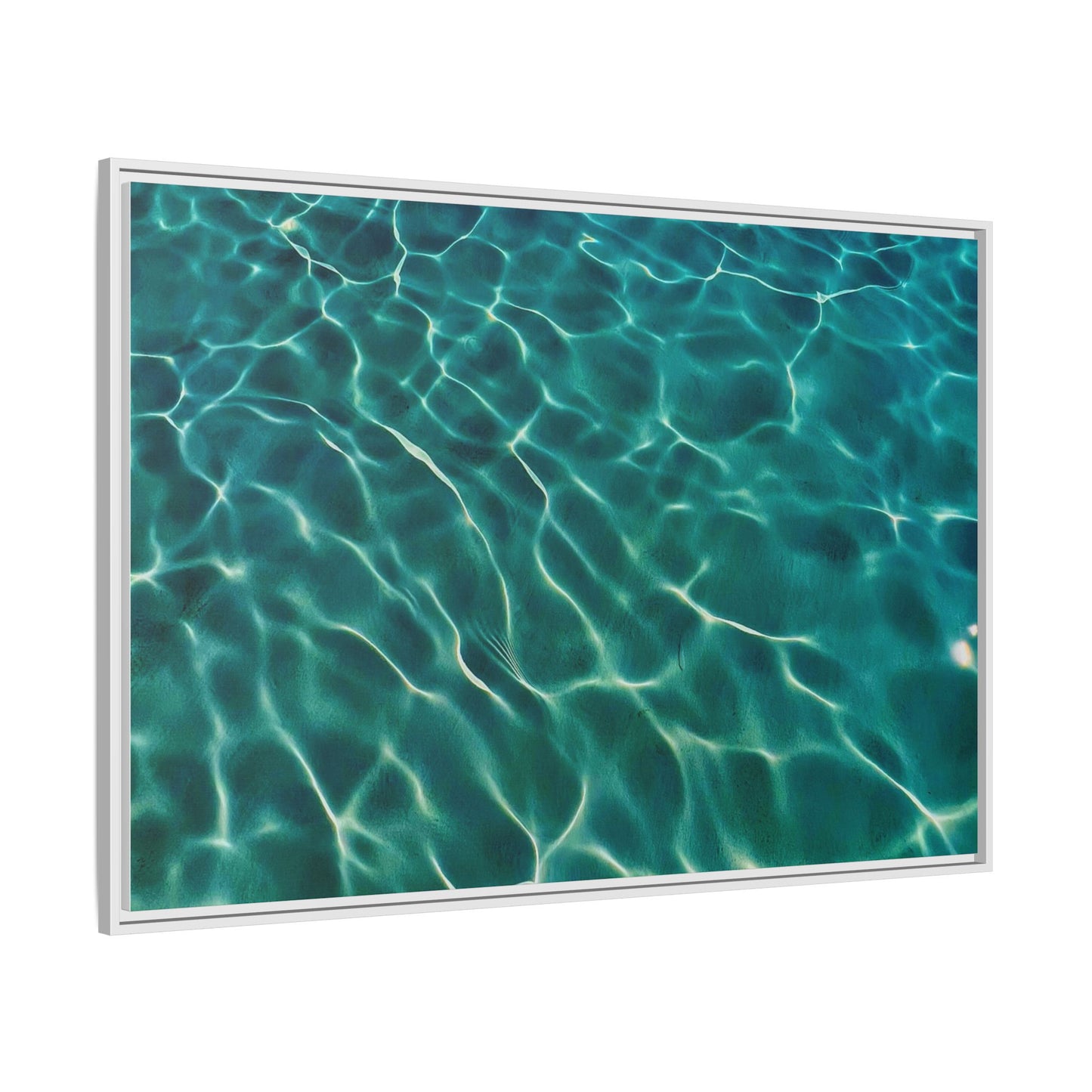 Tranquil Waters Framed Canvas Art