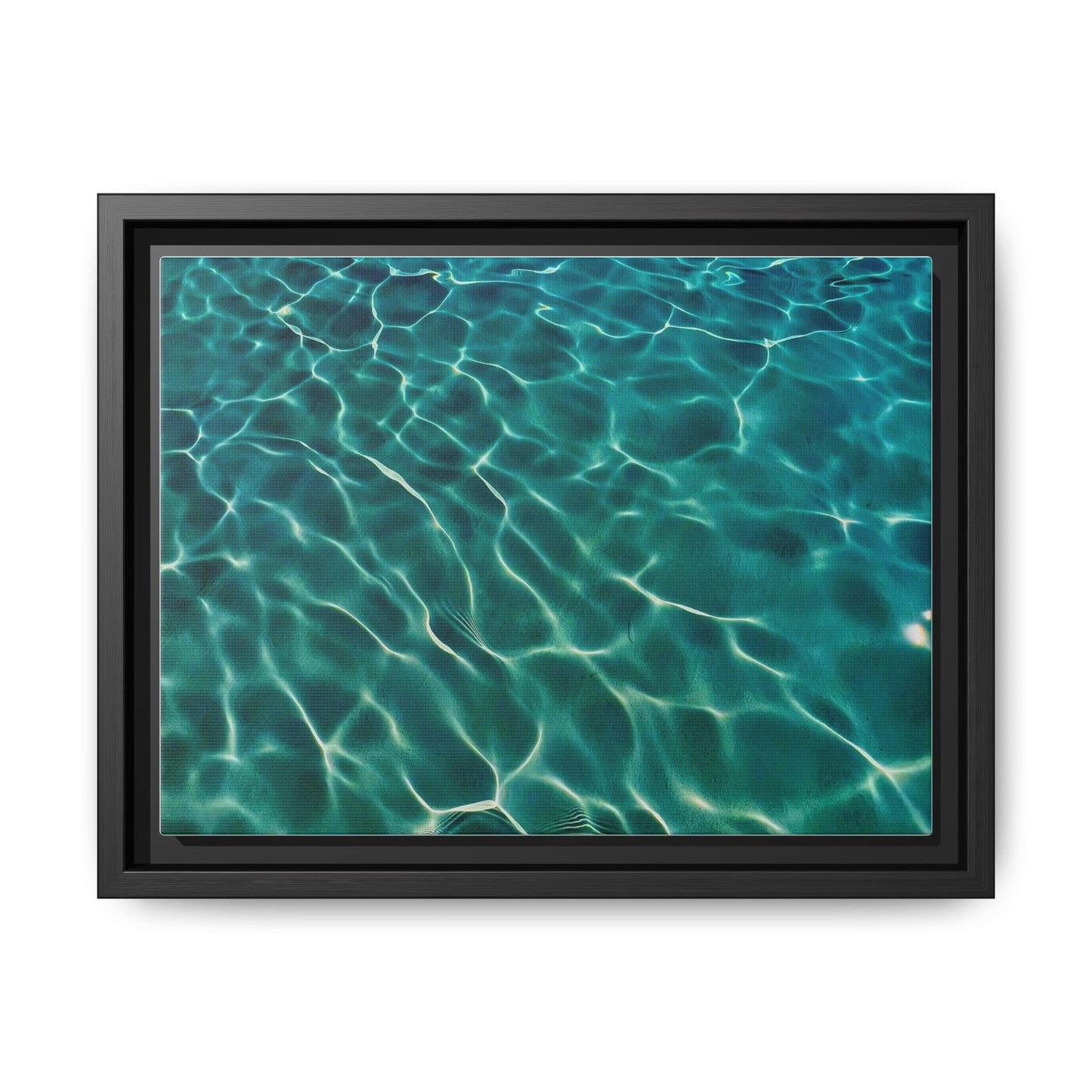 Tranquil Waters Framed Canvas Art