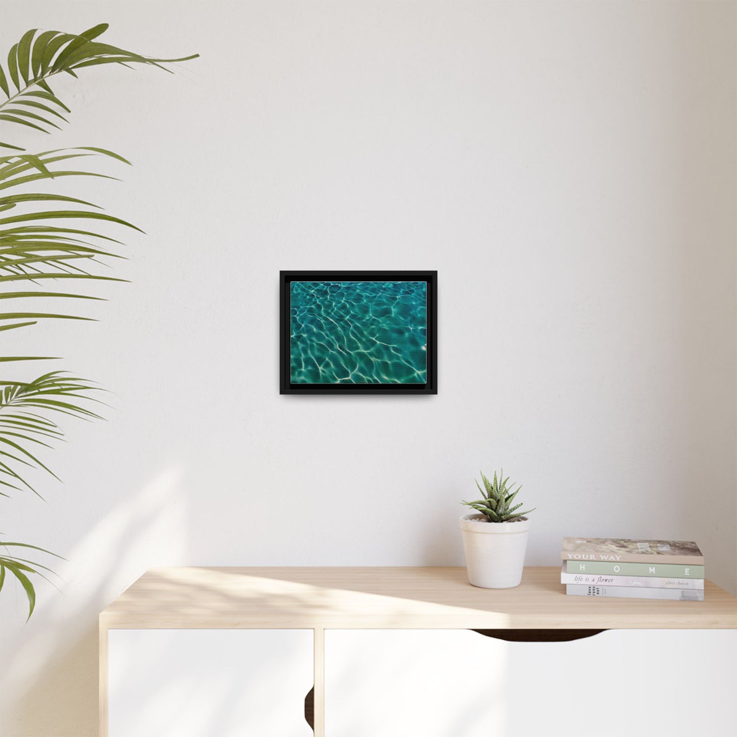 Tranquil Waters Framed Canvas Art