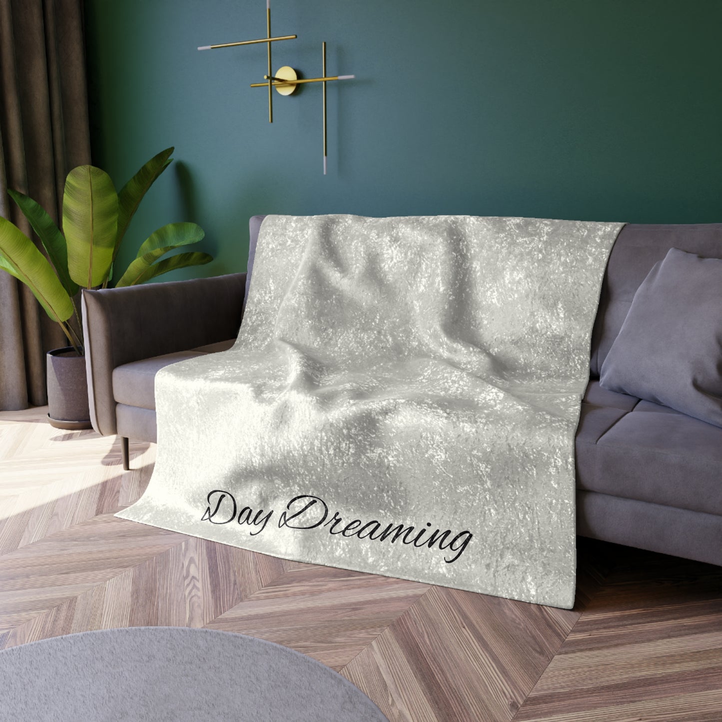 Luxurious Crushed Velvet Blanket