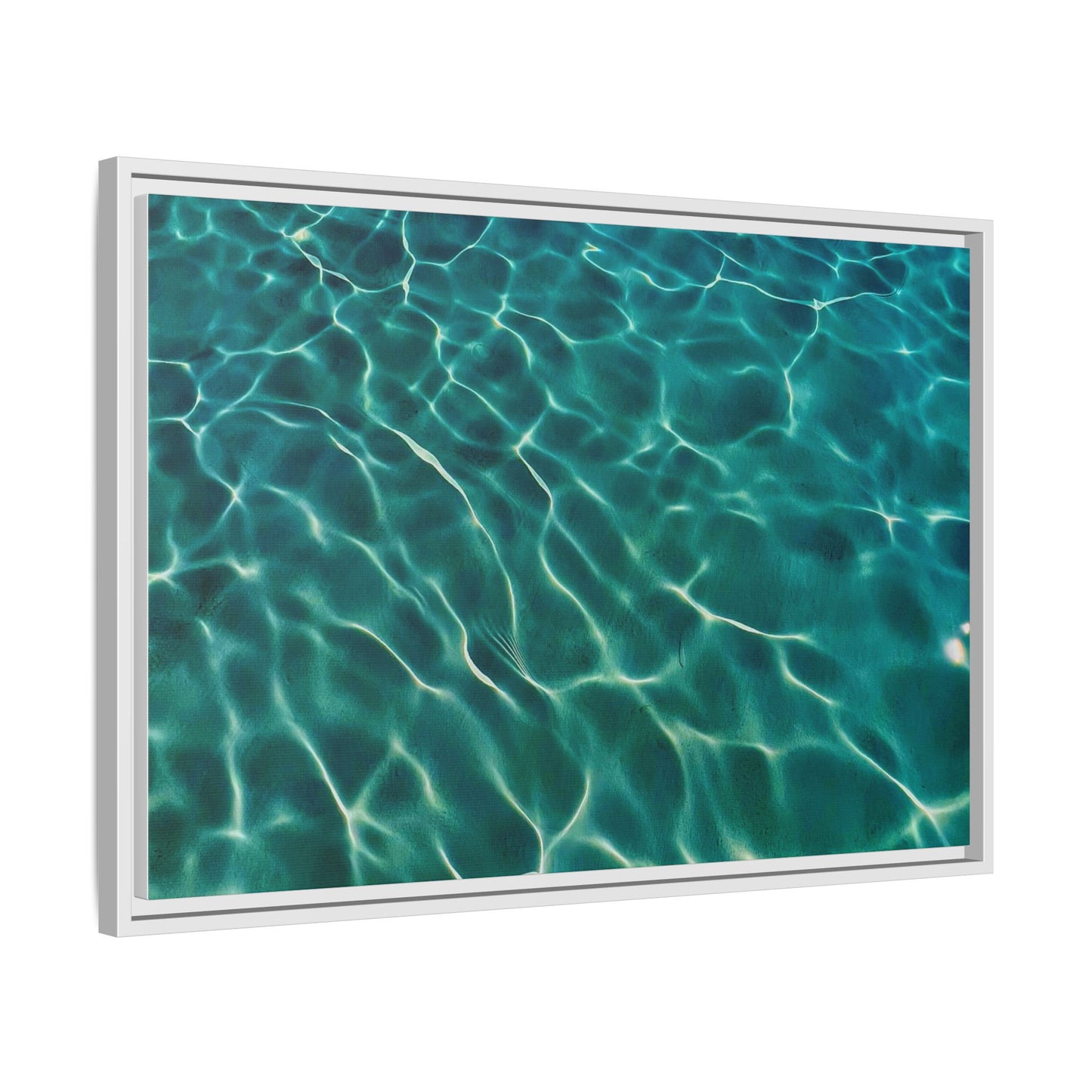 Tranquil Waters Framed Canvas Art