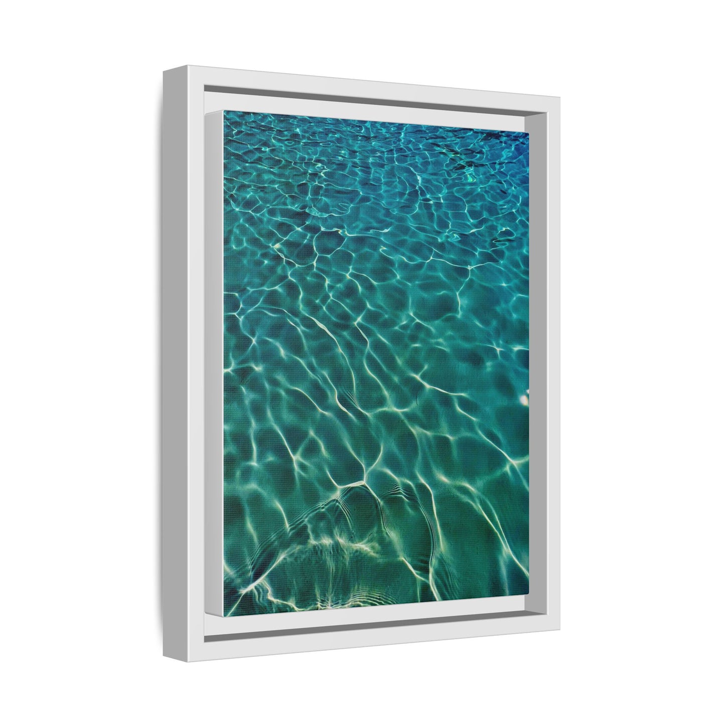 Tranquil Waters Framed Canvas Art
