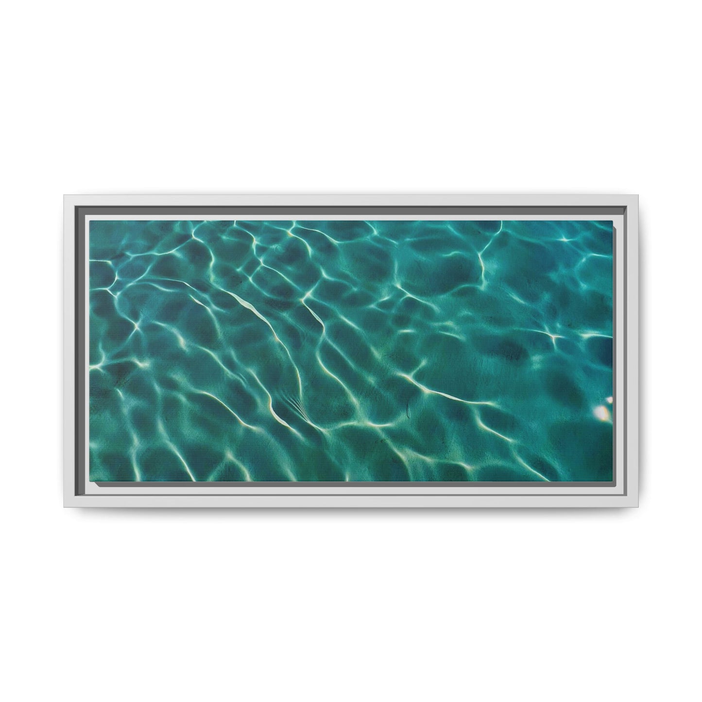 Tranquil Waters Framed Canvas Art
