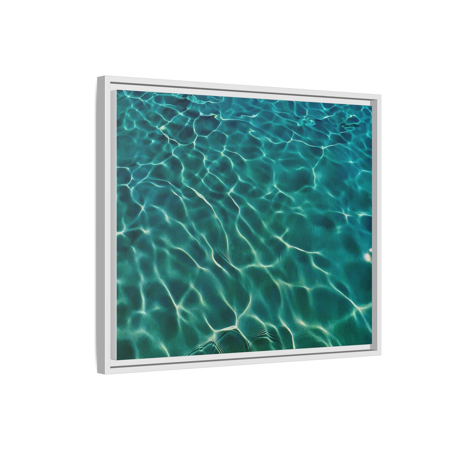 Tranquil Waters Framed Canvas Art