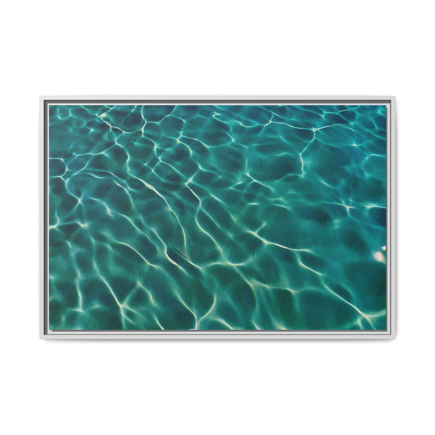 Tranquil Waters Framed Canvas Art