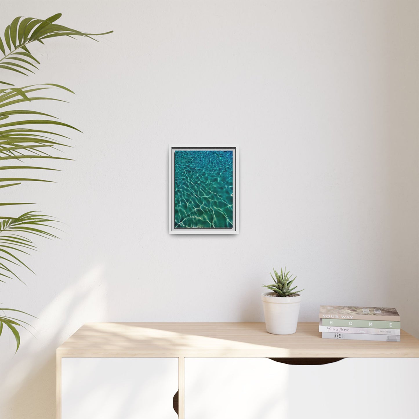 Tranquil Waters Framed Canvas Art