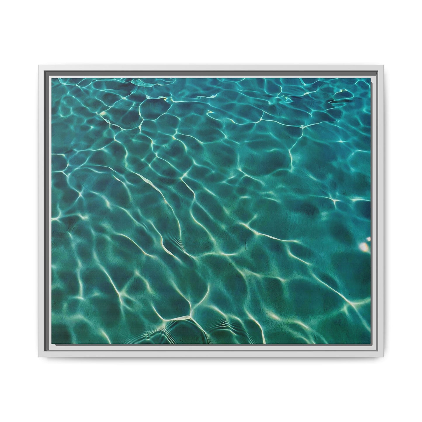 Tranquil Waters Framed Canvas Art