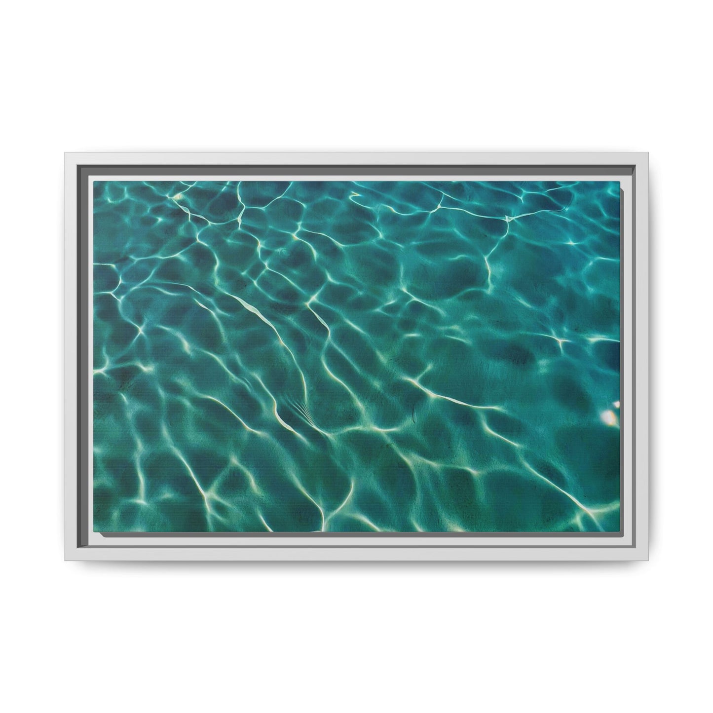 Tranquil Waters Framed Canvas Art