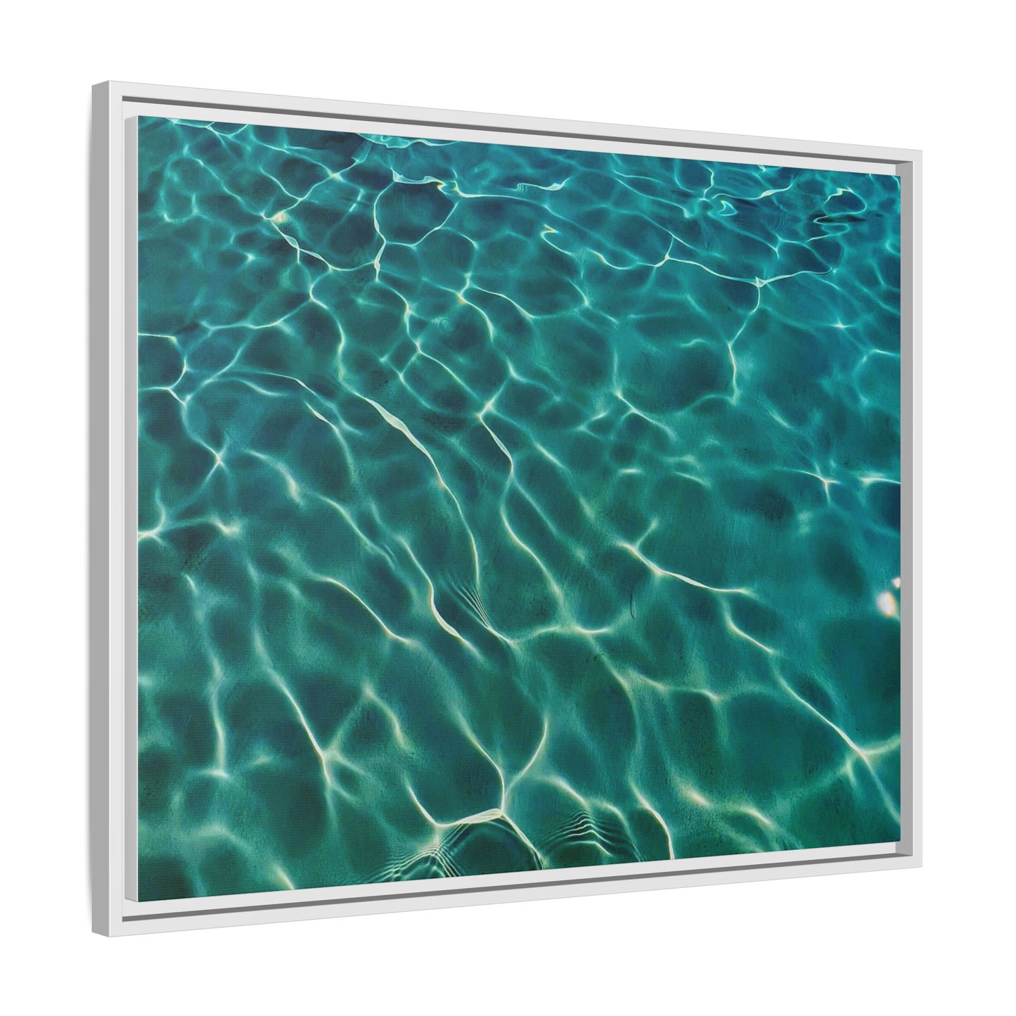 Tranquil Waters Framed Canvas Art