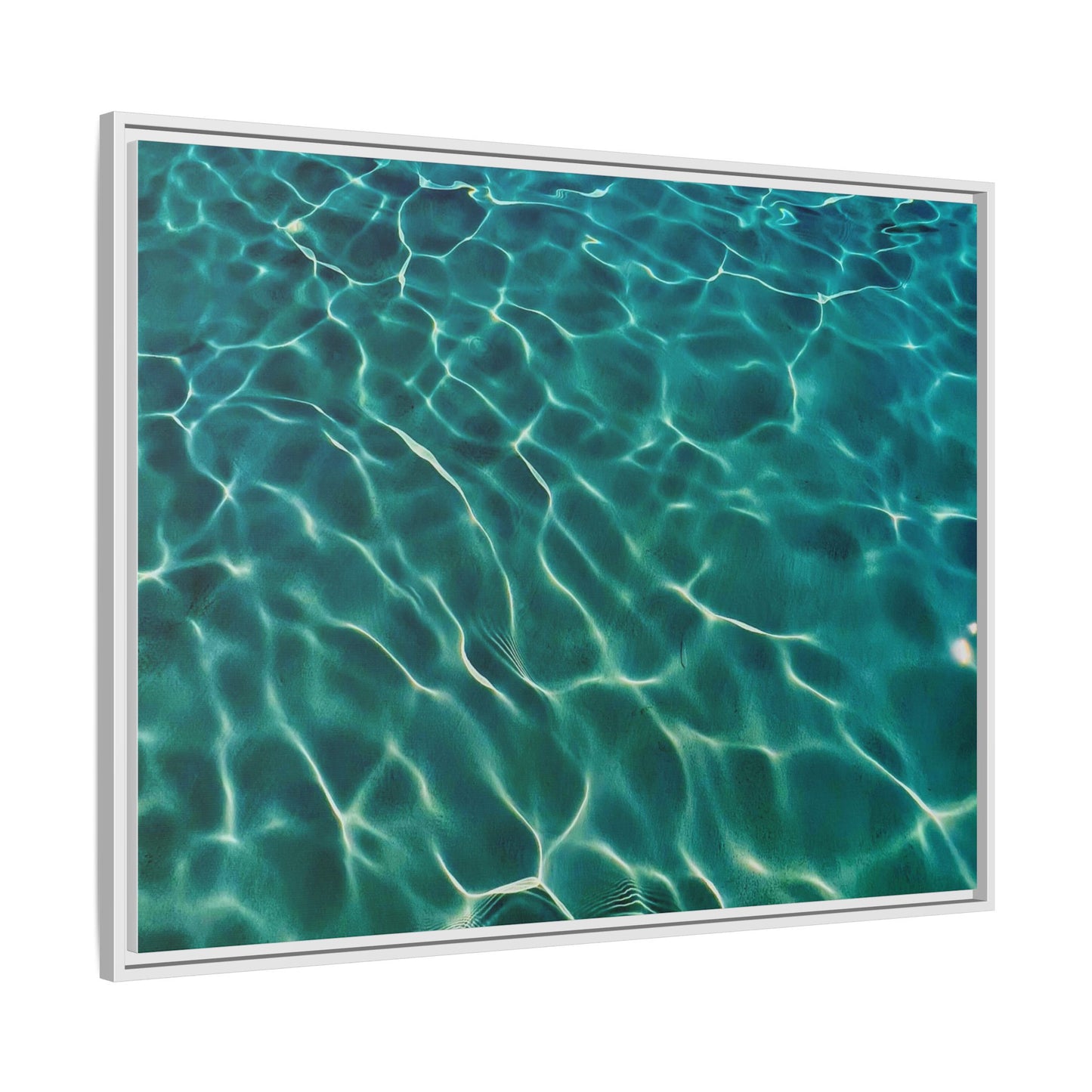 Tranquil Waters Framed Canvas Art