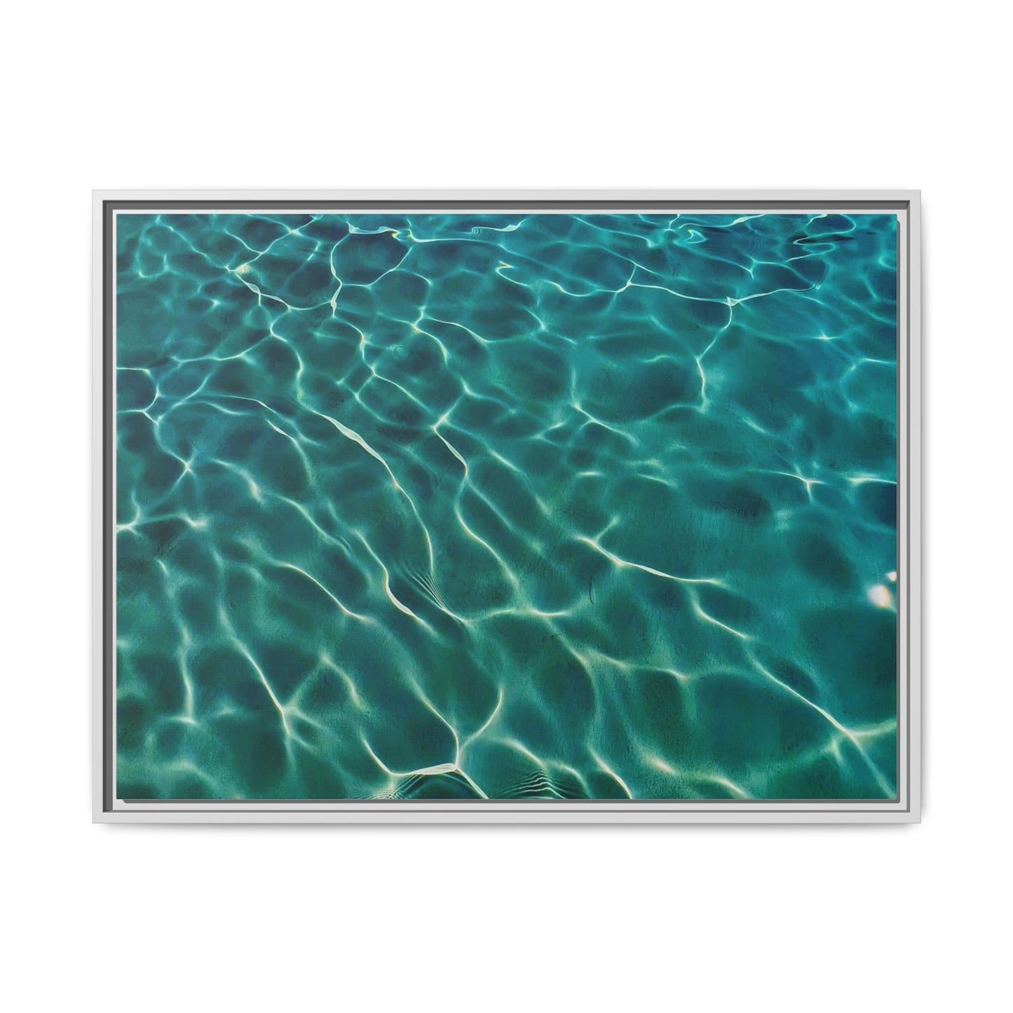 Tranquil Waters Framed Canvas Art