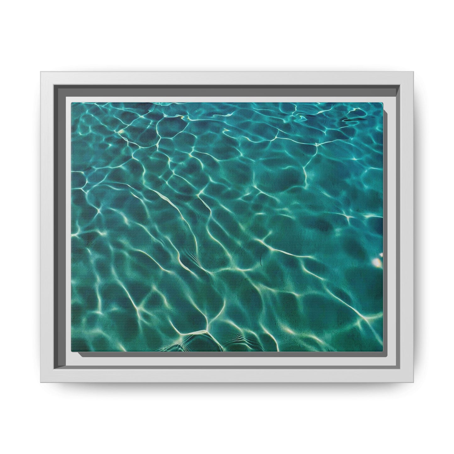 Tranquil Waters Framed Canvas Art