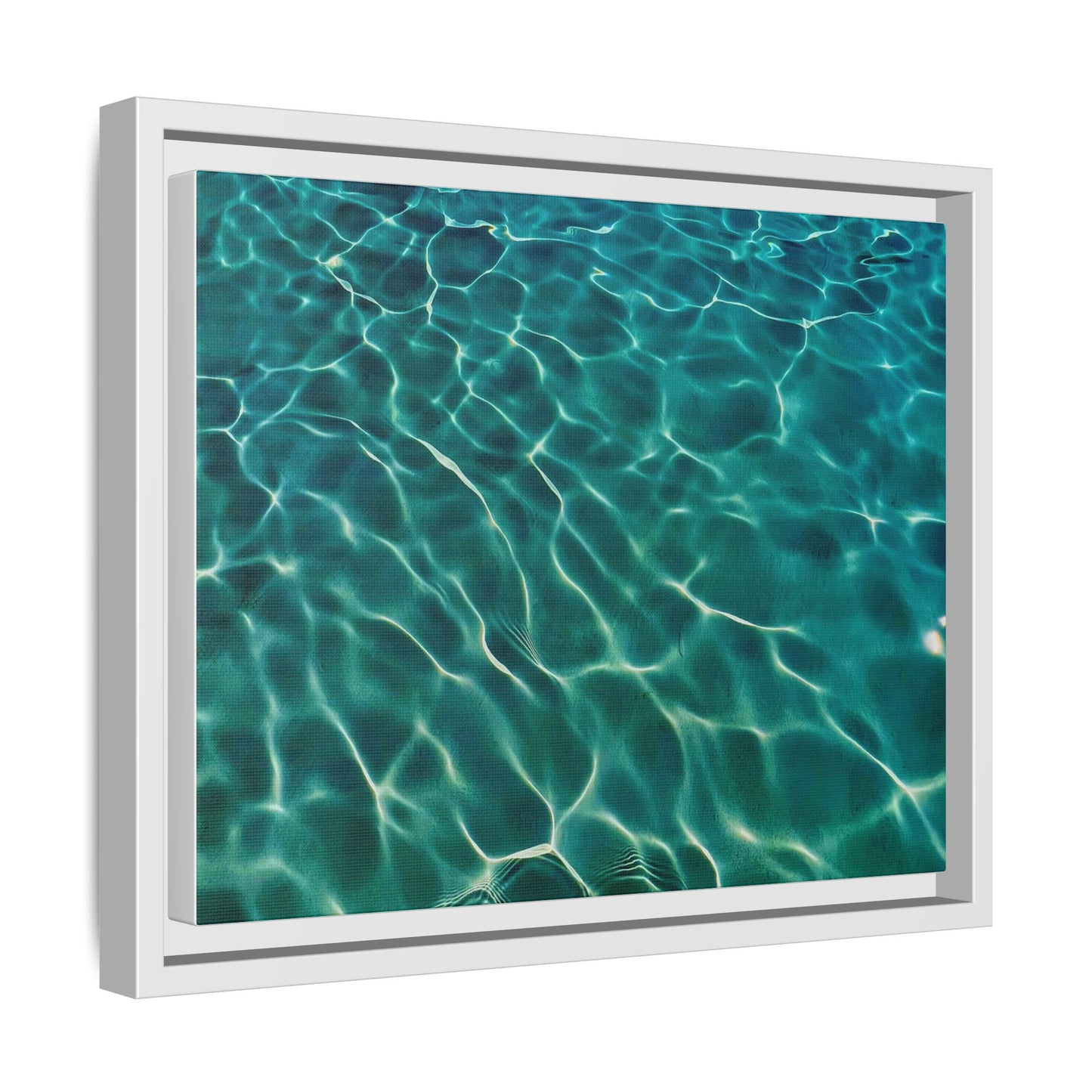 Tranquil Waters Framed Canvas Art