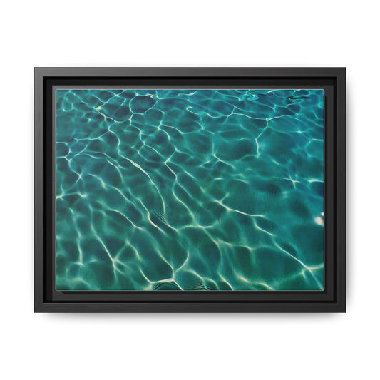Tranquil Waters Framed Canvas Art