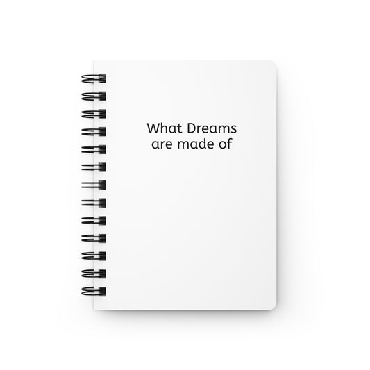 Dreams Spiral Bound Journal, Inspirational Notebook, Gift for Students, Meditation Journal, Personal Diary, Writing Journal